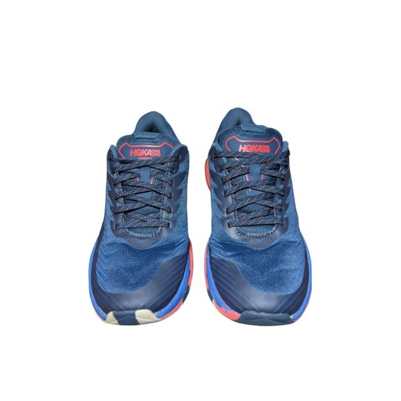 Hoka Men’s torrent 2 navy blue with red trim running shoe size 9.5 main image 6